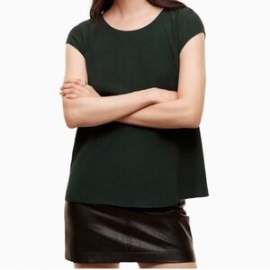 Wilfred Free Juliger Blouse, Deep Green, Size L